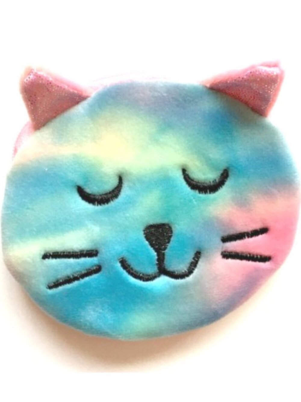 Rainbow Tie Dye Cat Coin Purse